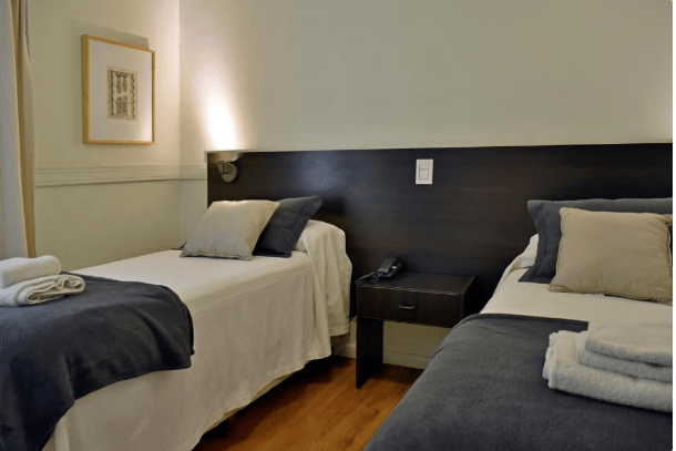 Entorno Acogedor Antes De Explorar Las Cercanias Llenas Hotel Abril Ciudad De Mendoza Mendoza