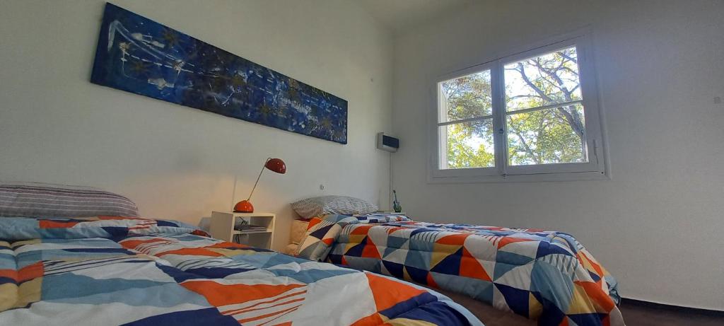 Habitacion Doble Con Dos Camas Individuales Alquiler Departamento Candelina Sargento Cabral En Ciudad De Mendoza Mendoza Argentina