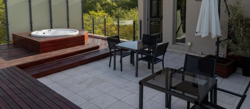 Rincon La Terraza En La Azotea Con Banera Alquiler Departamento La Sofia Apart Wines