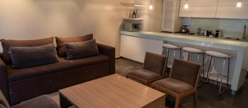 Totalmente Equipada Aire Acondicionado Para Mayor Confort Servicios Alquiler Departamento La Sofia Apart Wines